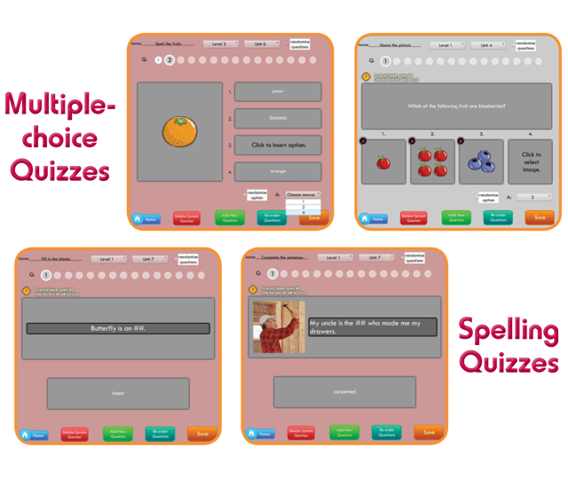 Quiz Creation Tool for Teachers | Primary | MidiEnglish